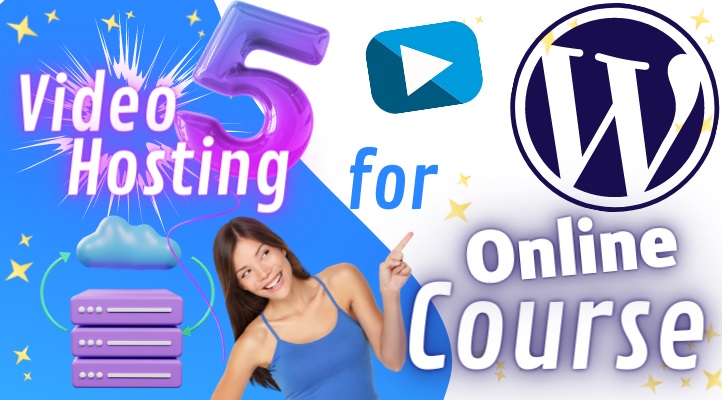 best video hosting for wordpress online course