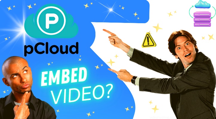 embed code for pcloud videos