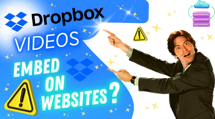 embed dropbox videos on sites